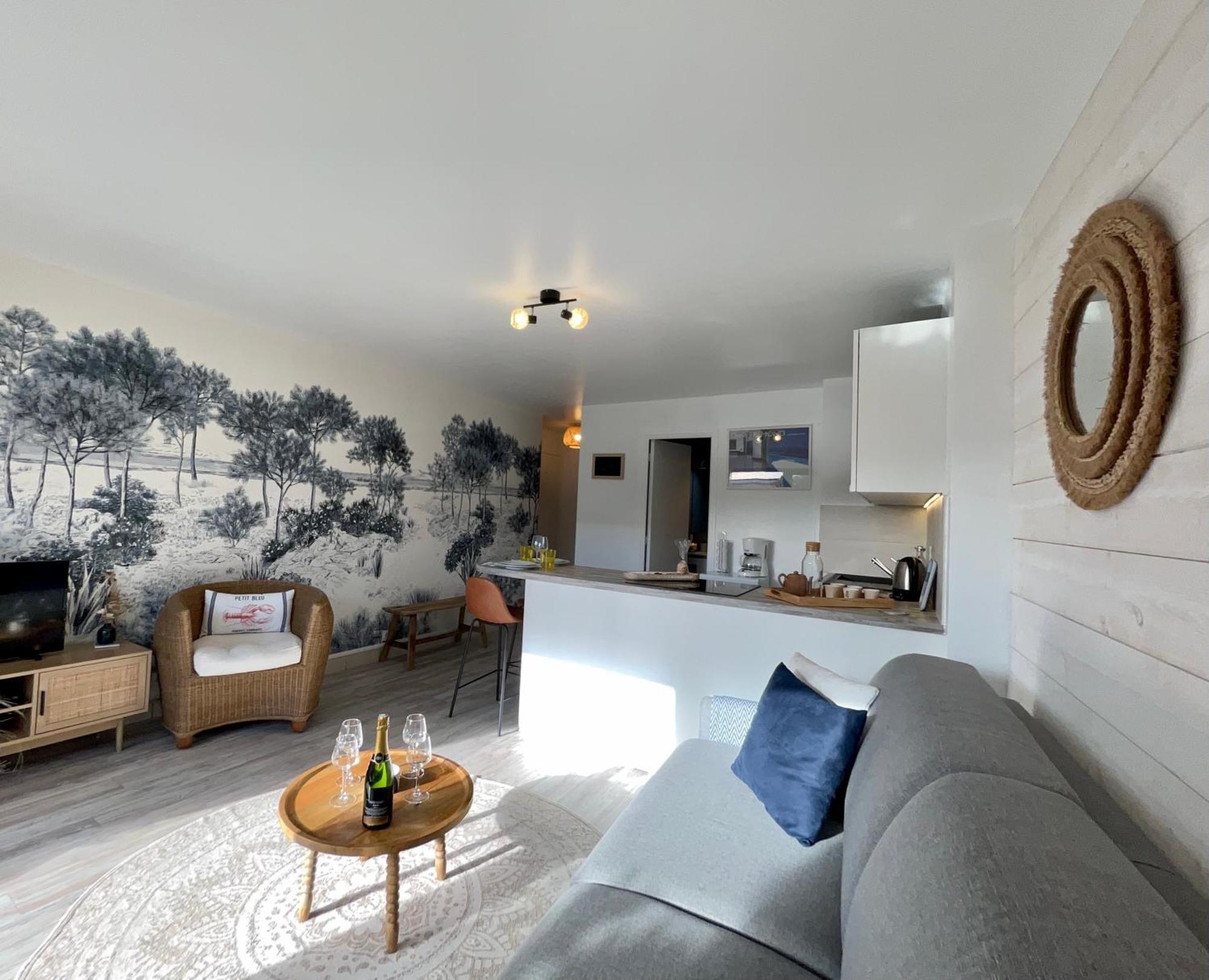 Le Nid Douillet, Studio Avec Terrasse Et Parking A 400M Des Plages Larmor-Plage Extérieur photo